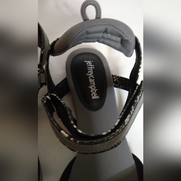 Jeffrey Campbell Python Snakeskin Point toe mesh flats loafer shoes Size 9 - Picture 4 of 8